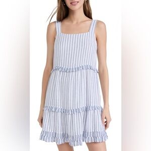 Rails Sandy Dress In Blue Iris Stripe Size XS